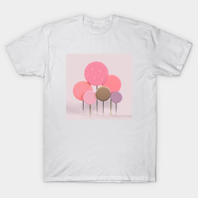 3d Paletas T-Shirt by eve__3d